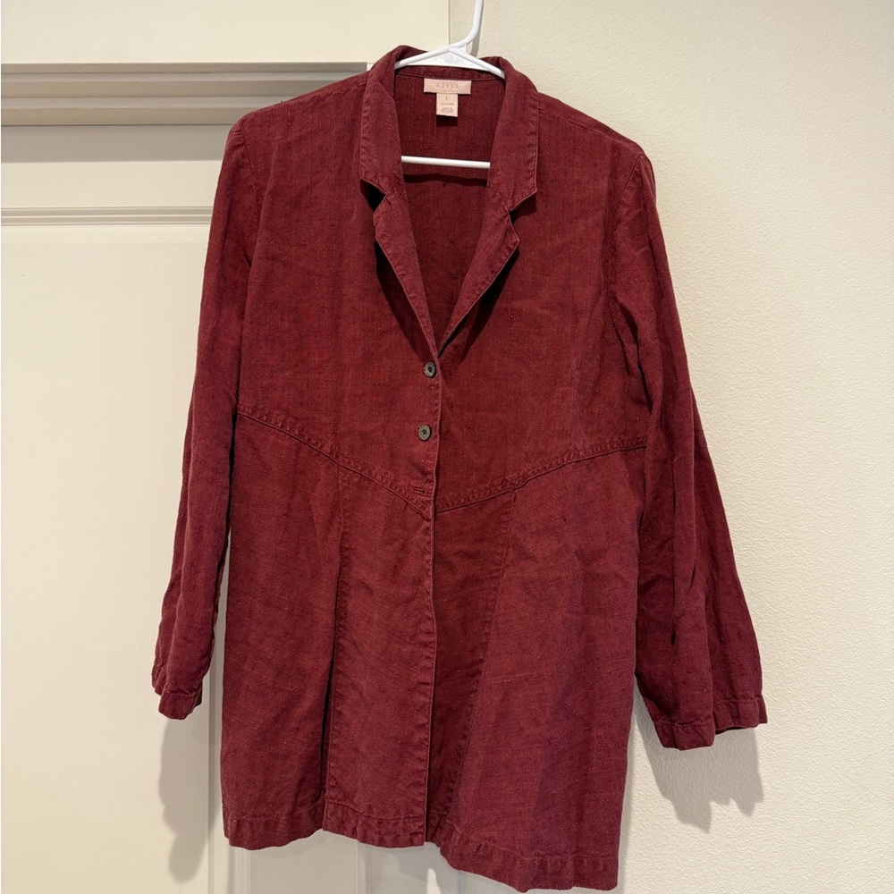 J. Jill Deep Red Blazer